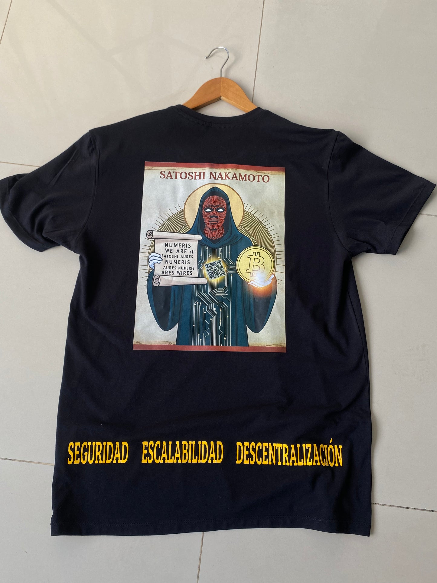 Camiseta Satoshi Nakamoto